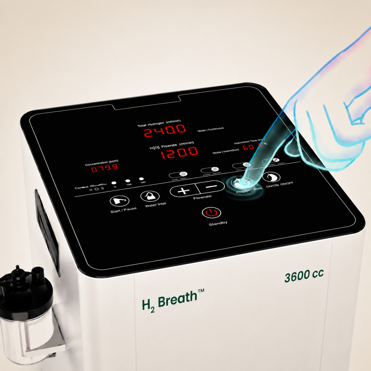 Easy-to-use touch display