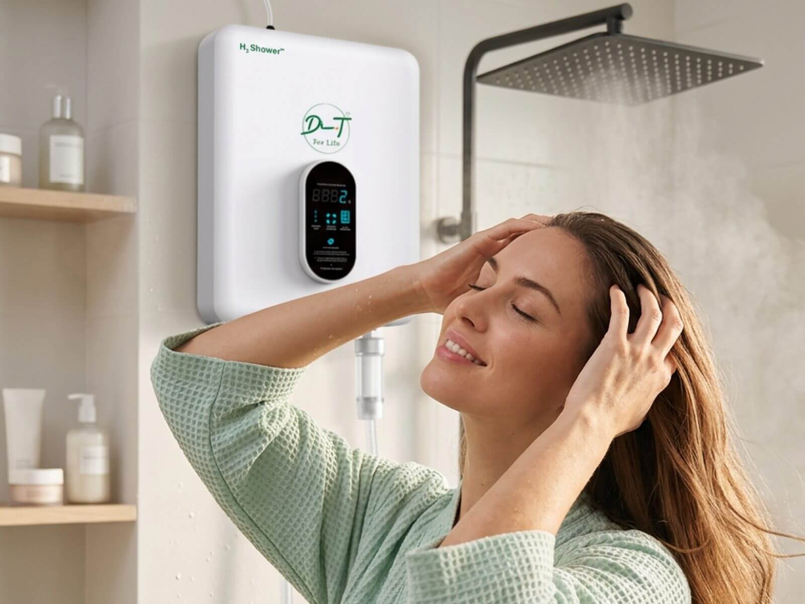 H2 Shower lifestyle