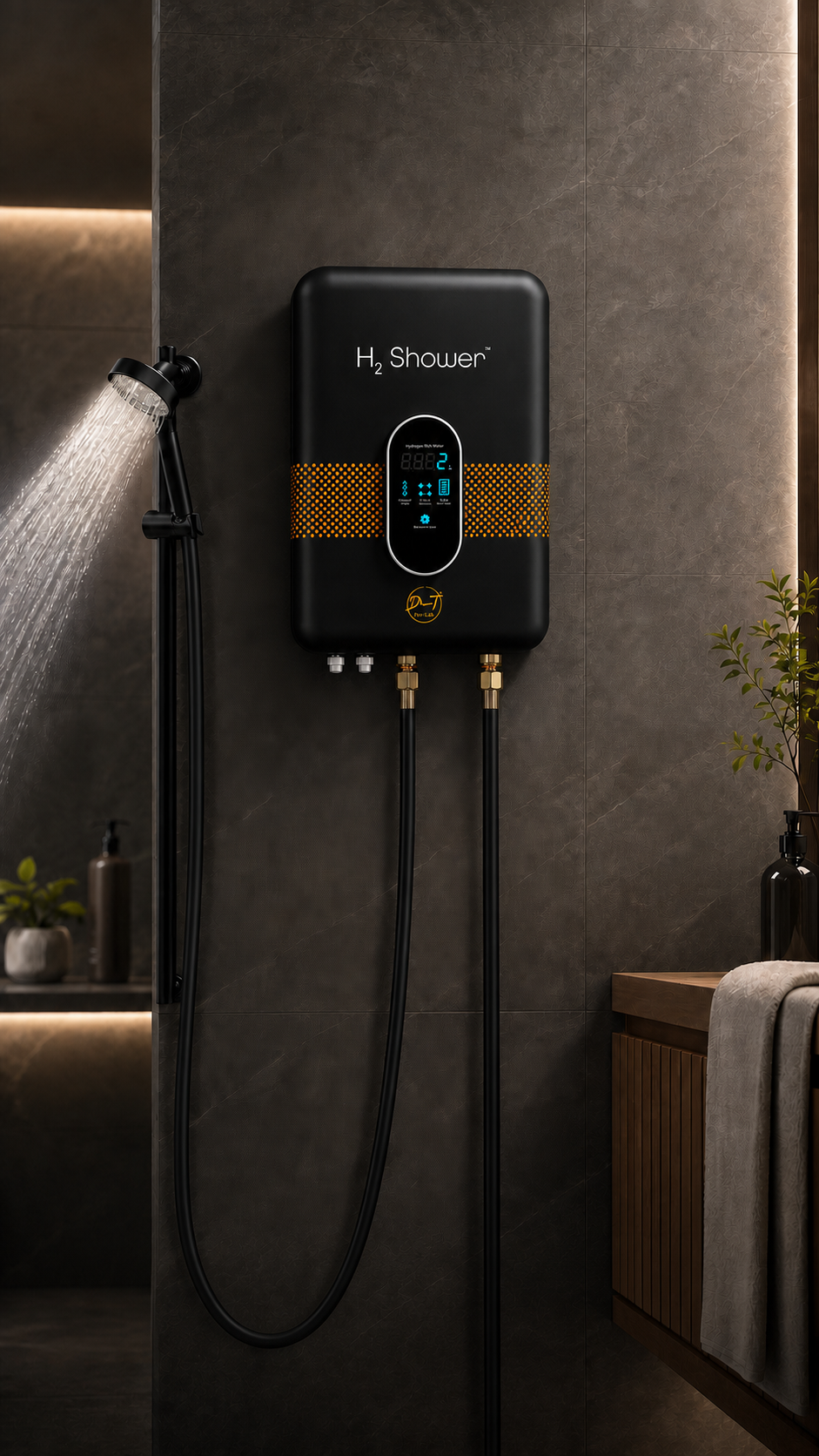 H2 Shower lifestyle