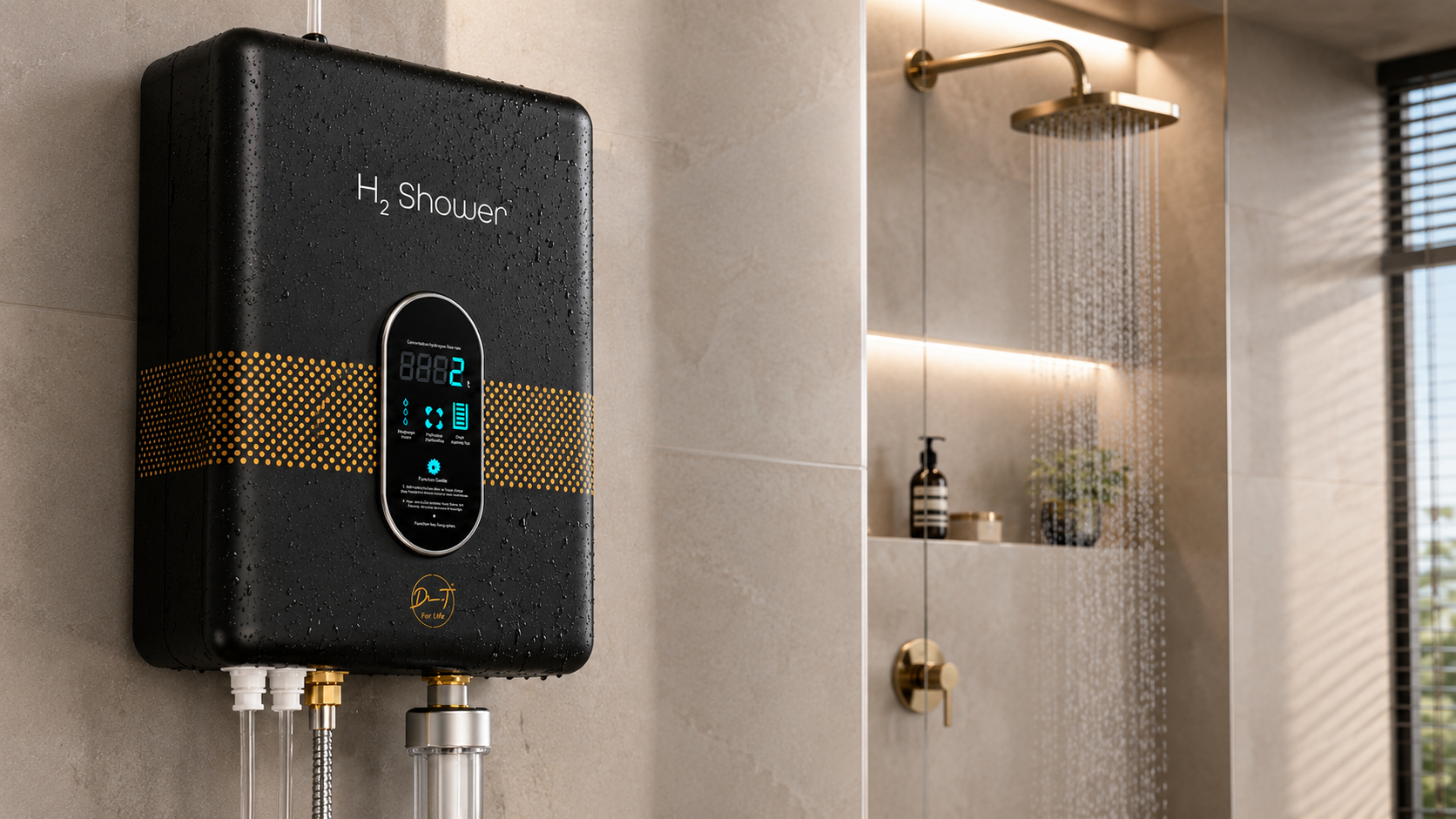 H2 Shower lifestyle