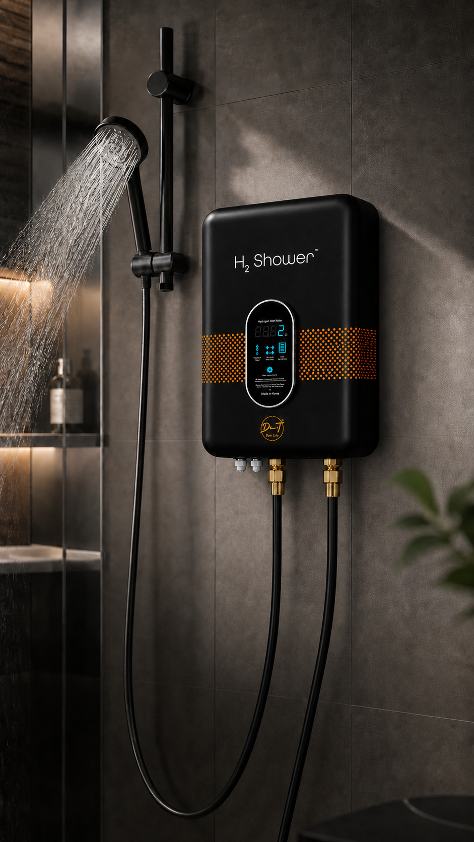 H2 Shower unit detail